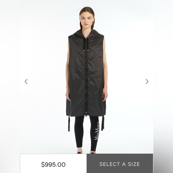 MaxMara THE CUBE
Water-resistant technical canvas gilet
Retail 995 usd NWOT - Picture 2 of 4
